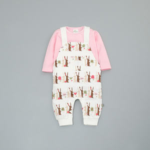 Vêtements pour bébés nouveau-nés en gros pour boutiques de puériculture, salopettes pour petites filles avec impression personnalisée - Product Image 3