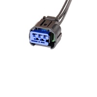Connecteur de Câblage Électrique 3 Voies Femelle HP405-03021 Noir pour Feu Stop de Frein