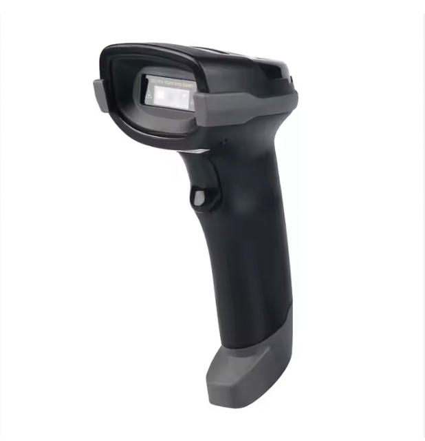 1D 2D QR Barcode Scanner Wired with Level Indicator Digital Printed Bar Code Reader Cordless Handheld Barcode Scanner
