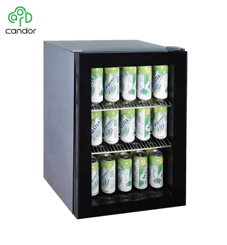 Fabrika özel gerçek market elektrikli ticari kok kola bira tezgah İçecek buzdolabı JC-46