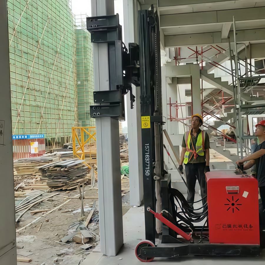 Panel Install Machine Safe and Automatic Wall Panel Installer with Comprehensive Operating ...