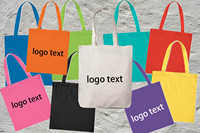 Sac fourre-tout en toile personnalisé avec logo, robuste, en coton 12 oz, réutilisable, pour la publicité promotionnelle
