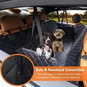 Capa de Assento para Carro para Cães e Animais de Estimação 100% Impermeável, Rede 600D Resistente a Arranhões, Antiderrapante e Durável para Carros, Caminhões e SUVs - Product Image 3