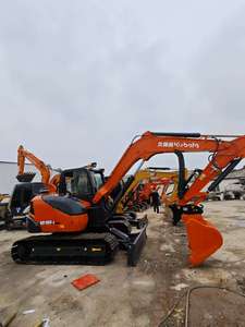 Excavadora de Cadenas Kubota KX185 Usada a Precio de Fábrica, Miniexcavadora de 8 Toneladas de Segunda Mano, Maquinaria de Construcción en Venta - Product Image 3