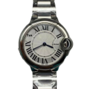 Fabbrica diretta Shandu donna AF V6 palloncino blu 33mm orologio automatico Charm lega impermeabile puntatore di vetro al quarzo - Product Image 5