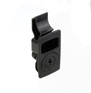 Chất lượng cao Đen mạ điện PA Kim Loại tủ móc khóa chốt <span class=keywords><strong>push</strong></span>-đóng khóa chuyển đổi nhà máy giá - Product Image 3