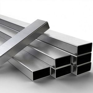 Tube et tuyau en alliage d'aluminium carré/rectangulaire, pliage/soudage/découpe possibles, série 1000-8000, dimensions personnalisables - Product Image 1