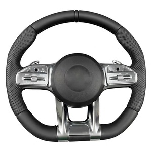 Volant sport en fibre de carbone AMG pour les classes ACEGS, GLC, GLE, GLS, W213 W222, modèles anciens et nouveaux - Product Image 3