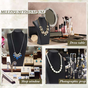 แท่นโชว์เครื่องประดับและสร้อยคอหนัง PU คุณภาพสูง ดีไซน์หรูหรา ผลิตในจีน - Product Image 5
