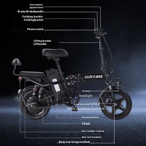 OEM 48V faltbares Elektro fahrrad mit 48 V250W Lithium batterie, ultraleichtes kleines Elektro fahrzeug für den Export - Product Image 5