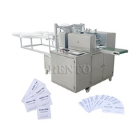 Suministro de fábrica, máquina para hacer almohadillas de preparación de Alcohol/máquina de almohadillas de Alcohol/máquina de envasado de hisopo de Alcohol