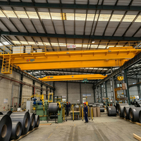 Grúa Puente de Doble Viga de Uso General Tipo Europeo con Certificación CE, Capacidad de 5T-320T, Vano de 7.5m-31.5m