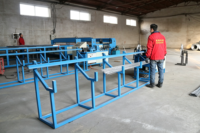 Macchina per la Produzione di Filo Spinato Raddrizzato in Acciaio Zincato e Inox con Tipi di Lame Personalizzabili