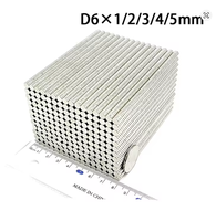 Disque magnétique en néodyme 6x3 mm, diamètre 6 mm par 3 mm d'épaisseur, aimant rond de petite taille N35, aimant circulaire 6 mm x 3 mm, aimant 6*3 mm
