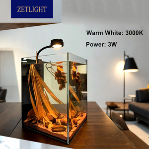 Lámpara LED para Acuario Zetlight <span class=keywords><strong>M1</strong></span> <span class=keywords><strong>PRO</strong></span> de 6 W, Luz Nano de Espectro Completo para Acuarios de Agua Dulce con Plantas y Peceras Pequeñas - Product Image 2