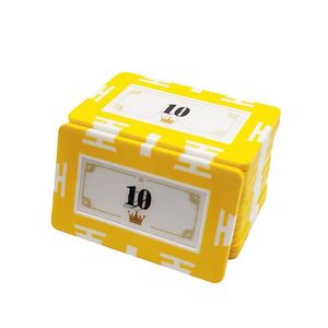 Fichas de Póker de 1000 Unidades, Verdes, Rectangulares, Duraderas, para Uso en Salas de Juego - Product Image 4