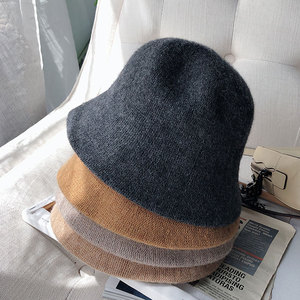 Winter Female Wholesale <strong>Cheap</strong> Embroidery logo Personalized Customizable <strong>Bucket</strong> <strong>Hats</strong> Wool Custom <strong>Bucket</strong> <strong>Hats</strong> - Product Image 1