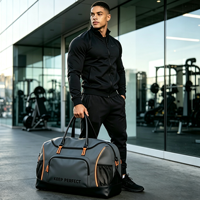 Sacs de sport et de voyage grande capacité, imperméables, avec compartiment à chaussures, pour la gym, le week-end et les séjours d'une nuit, à porter à l'épaule