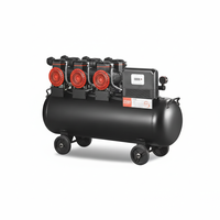 Ölfreie Druckluftmaschine WII-2-1690x3F120, vibrationsarm, energieeffizient, 4800W, 315L/Min, 0,8MPa, 2800U/min, 120L