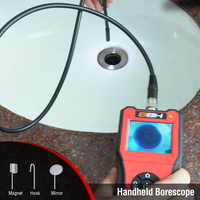 Endoscope industriel QBH Mini Engine Check pour inspection de dépôts, avec tige rigide portable et lentille, équipement de détail automobile Ansitool, Boroscope