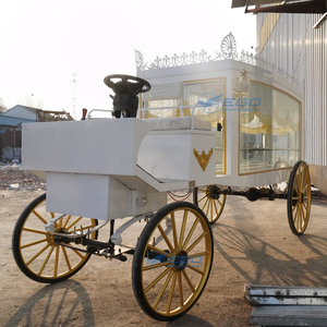 2026 Chariot funéraire moderne pour cercueil, calèche funéraire à chevaux, calèche électrique pour cercueil, à vendre - Product Image 3