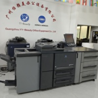 Mesin Cetak Produksi Monokrom Kecepatan Tinggi SRA3 100PPM Rekondisi untuk Konica Minolta Bizhub PRO 1100