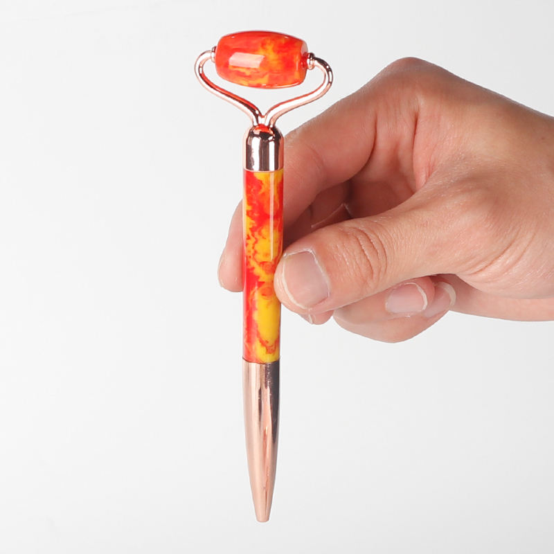 ยาว-สีส้มแดง + แชมเปญทอง