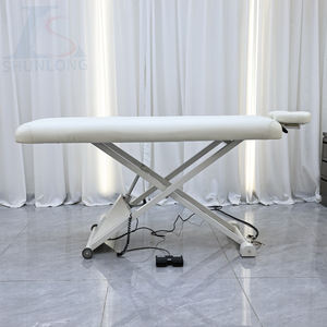 <span class=keywords><strong>Table</strong></span> de <span class=keywords><strong>massage</strong></span> <span class=keywords><strong>électrique</strong></span> portable avec tête réglable pour spa, salon de beauté, salon de coiffure, soins du visage et extensions de cils - Product Image 2