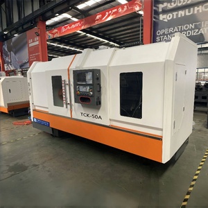 مخرطة عالية الأمان منخفضة الضوضاء باستخدام الحاسب الآلي TCK50A ، ماكينة معدنية بمستوى جيد من المعدن - Product Image 5