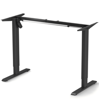 Pieds de table debout ergonomiques électriques ES6-F cadre de bureau réglable en hauteur à moteur unique pour le bureau à domicile