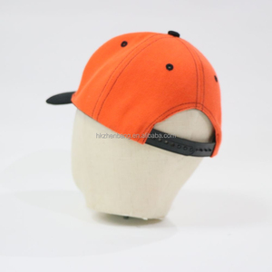 Casquette Snapback Personnalisée avec Logo Patriotique USA Orange et Noir, Réglable, en Coton, pour le Sport et les Activités de Plein Air - Product Image 4