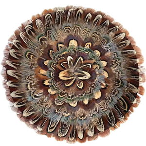 Artisanat bricolage coussinets de plumes naturelles pour femmes chapeau chapellerie pince à cheveux accessoire bandeau Fascinator fleur décor de mariage - Product Image 1