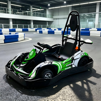 Kart électrique haute puissance à transmission directe, voiture de course à grande vitesse pour drift, usage commercial pour parcs d'attractions, enfants et adultes