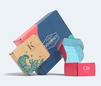 Boîtes de courrier personnalisées, emballage personnalisé, petit, avec conception personnalisée pour courrier, de couleur noire