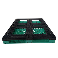 Palette en plastique hdpe robuste, support pour entrepôt russe, palette en plastique