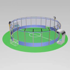 Vente chaude 6m en plein air Football Goal Training Soccer Football Basketball sur la même <span class=keywords><strong>cage</strong></span> <span class=keywords><strong>de</strong></span> terrain - Product Image 2