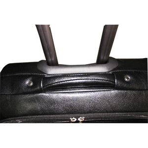 Cuoio DELL'UNITÀ di elaborazione di primo grado 360 gradi di qualità trolley, silenzioso sacchetto di rotolamento, dei bagagli di affari con il supporto del computer portatile - Product Image 3