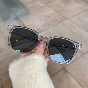 เฉียนไนแว่นกันแดดทรงสี่เหลี่ยม ยูวี 400 พีซีเลนส์ ดอทรีเวทส์ลายเสือดาวกรอบสีเทาประเภท 3 แว่นกันแดด J6-6196 - Product Image 5