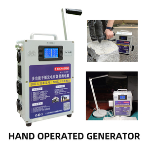 Générateur à manivelle 220V, station d'alimentation portable, alimentation de secours avec sortie AC pour le camping, l'extérieur, l'utilisation hors réseau et à domicile - Product Image 3