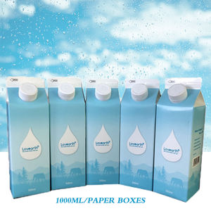 صناديق تعبئة الحليب والمشروبات المخصصة ، علبة تعبئة عصير الحليب من الكرتون - Product Image 6