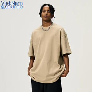 Camisetas de algodón de calidad con 100% de algodón-Camisetas de algodón ligeras y transpirables-Precio DE FÁBRICA DE Vietnam-OEM - Product Image 3