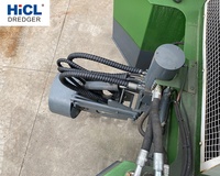 Chantier naval HICL HWMD250 Drague amphibie pour sable de rivière 800m3/h / Drague multifonctionnelle pour marais et excavatrice avec ponton et flotteur