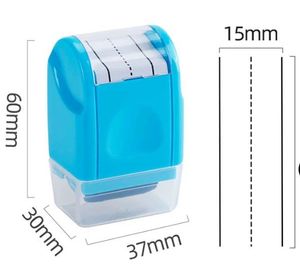 Linhas manuscritas Inglês das crianças Selo Professor Ensino Inglês Livro Marcação Escrita Exercícios Roller Stamps - Product Image 6