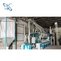 Machines de mouture de blé 10TPD, prix usine pour équipements de moulin à farine de blé industriel