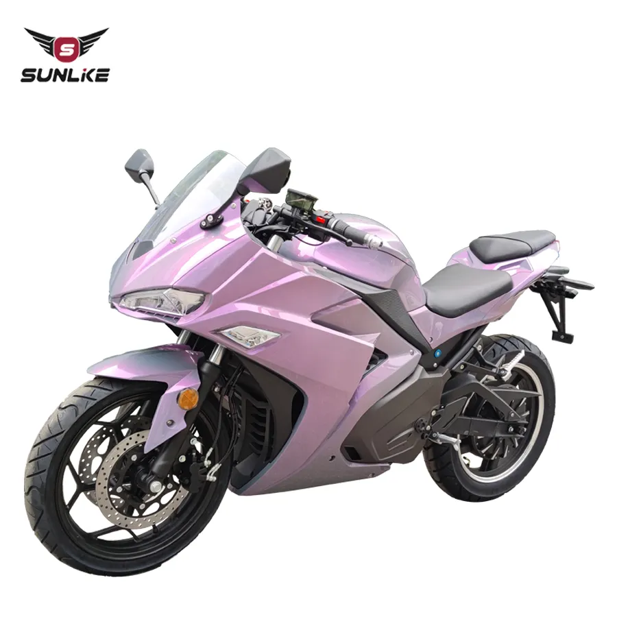 Gradient design High speed 3000W 72V 60AH lithium fashion commute electric motorcycle for sale