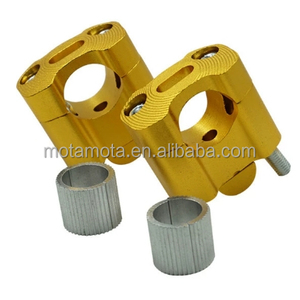 Modification de <span class=keywords><strong>moto</strong></span> - Extension de <span class=keywords><strong>guidon</strong></span> CNC pour augmenter la hauteur. Fixation de <span class=keywords><strong>guidon</strong></span> - Type universel 22 mm x 28 mm - Product Image 2
