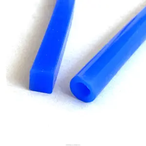 China Factory High Temperature Resistant Silicone Tube Silicone Extruded Tube Profile