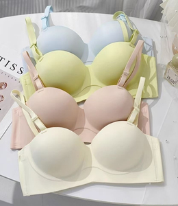 Reggiseno Sexy a mezza coppa da donna Extra espanso piccolo petto che raccoglie grande reggiseno modellante Anti-Sagging Anti-anello in acciaio Non ispessito - Product Image 4