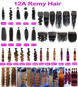 Vente en gros de cheveux humains vierges brésiliens 12A de 12 à 30 pouces, fournisseur de mèches de cheveux humains italiens bouclés bon marché, cheveux non traités - Product Image 5