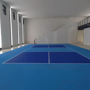 Revêtement de sol professionnel <span class=keywords><strong>pour</strong></span> entraînement de pickleball, structure insonorisante, base en éponge épaisse, facile à nettoyer, fournisseur vérifié - Product Image 3